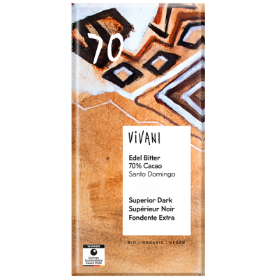 cioccolato fondente extra 70% cacao (80g)